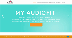 Desktop Screenshot of myaudiofit.com